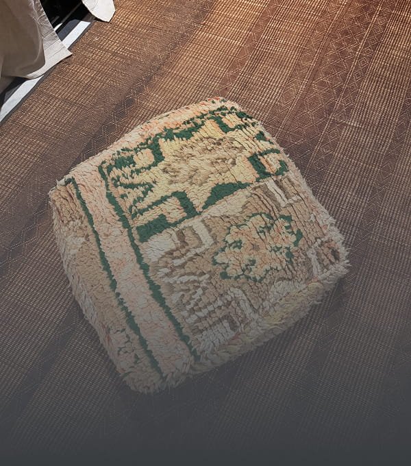 Rug Poufs