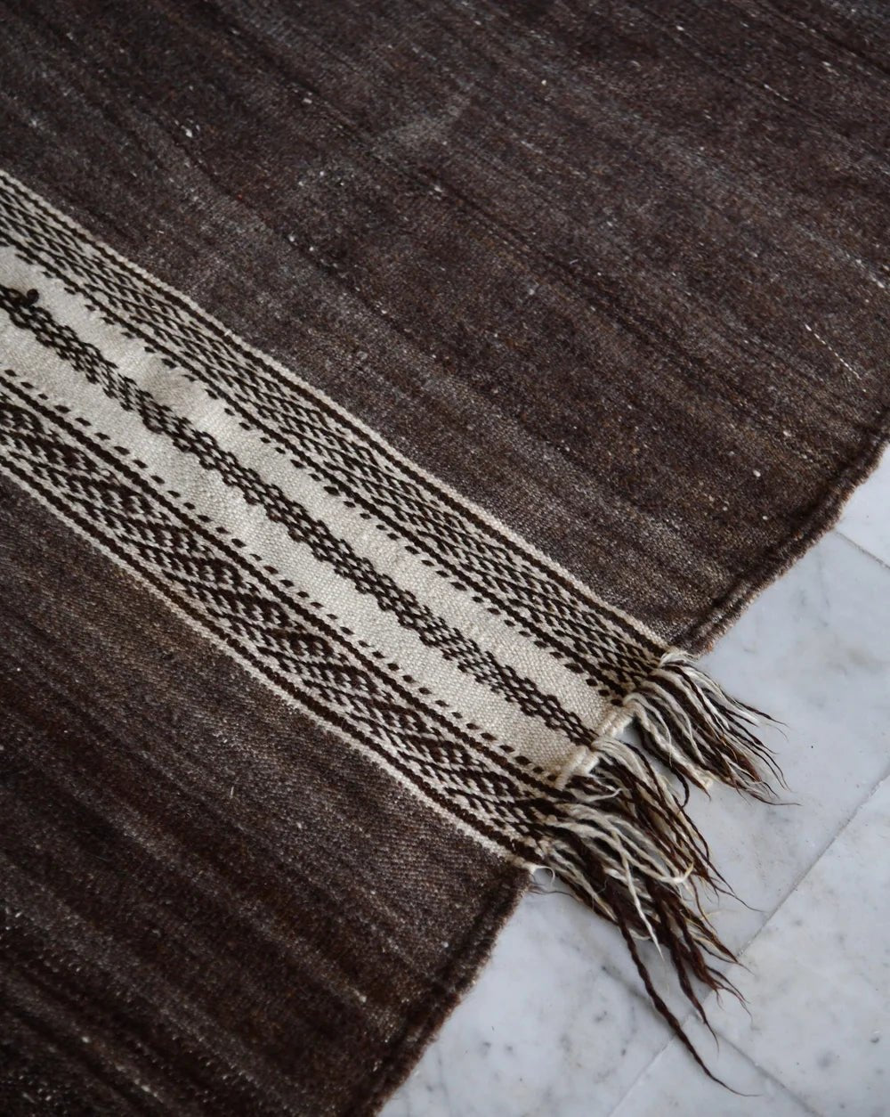 Vintage Berber Blanket | 3.55M X 1.65M/11.65"/5.41"