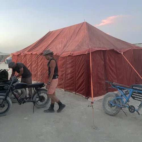 N.I.C.E Burning Man Tent