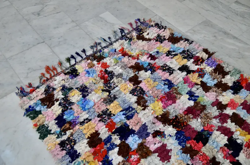 Boucherouite Berber Rug (BR11) - photo 1