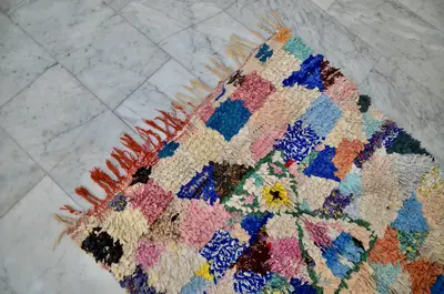 Boucherouite Berber Rug (BR12)