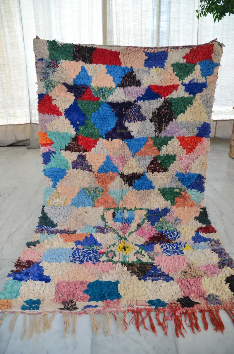 Boucherouite Berber Rug (BR12) - photo 3