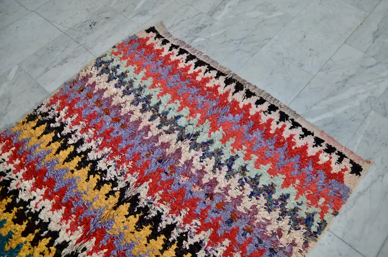 Boucherouite Berber Rug (BR5) - photo 1
