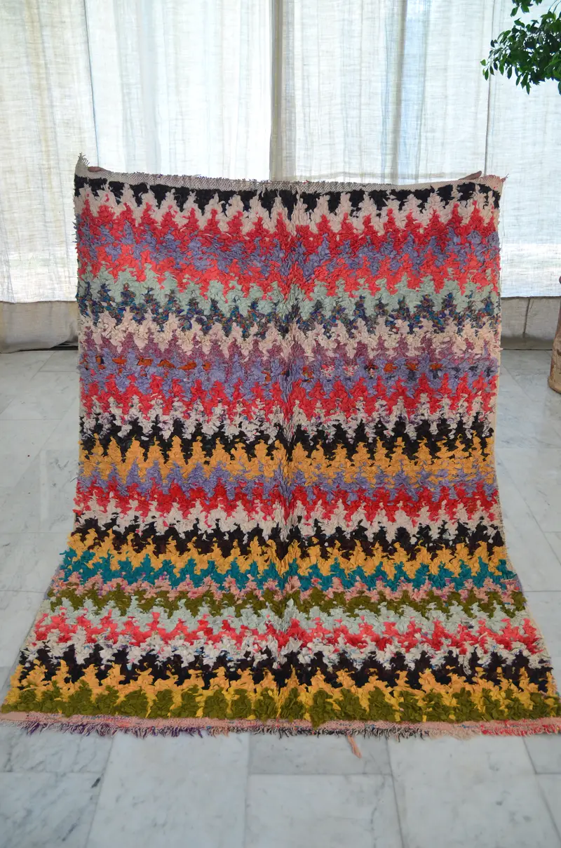 Boucherouite Berber Rug (BR5) - photo 2