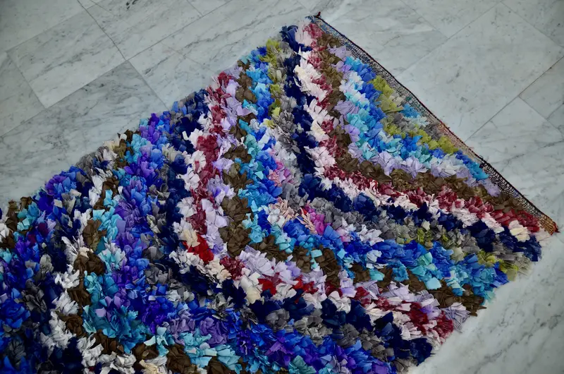Boucherouite Berber Rug (BR8) - photo 1