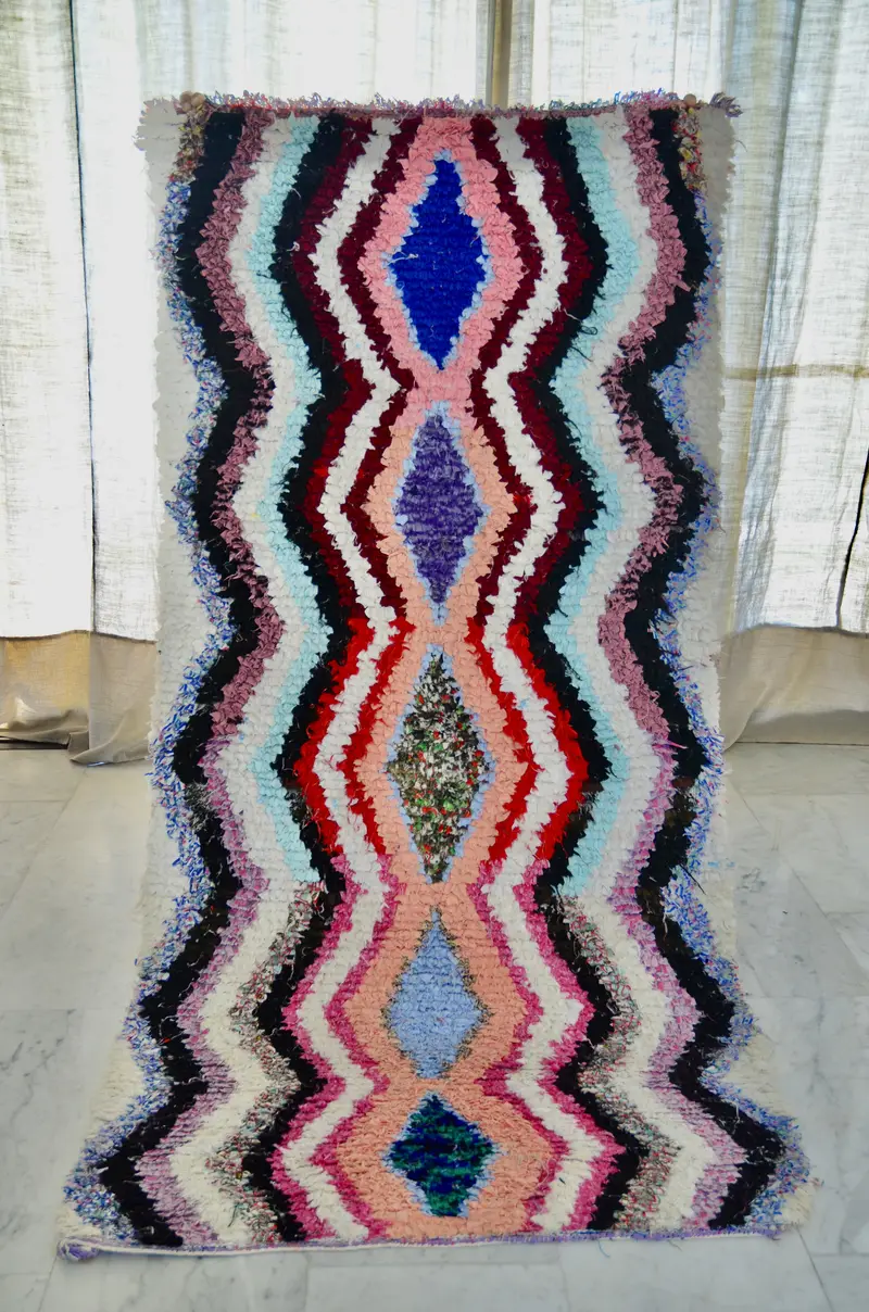 Boucherouite Berber Rug (BR9) - photo 2