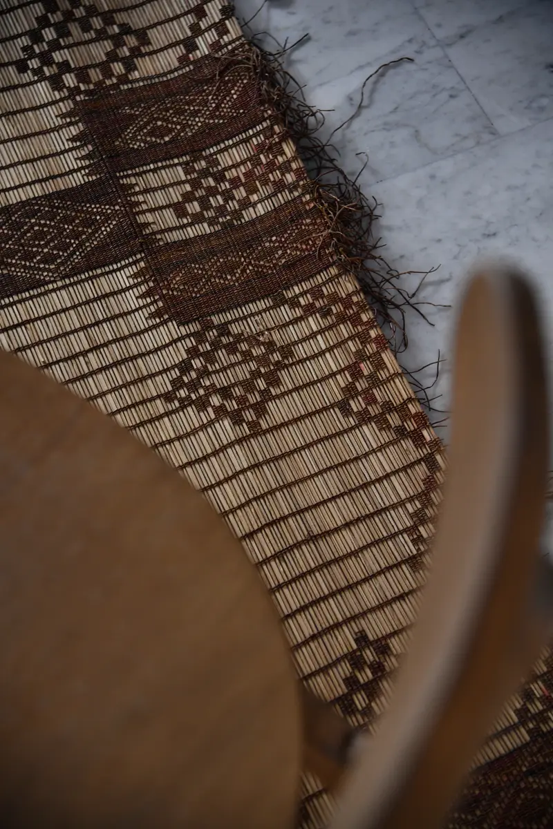 Tigrinya — Vintage Tuareg Mat (C10) - photo 3