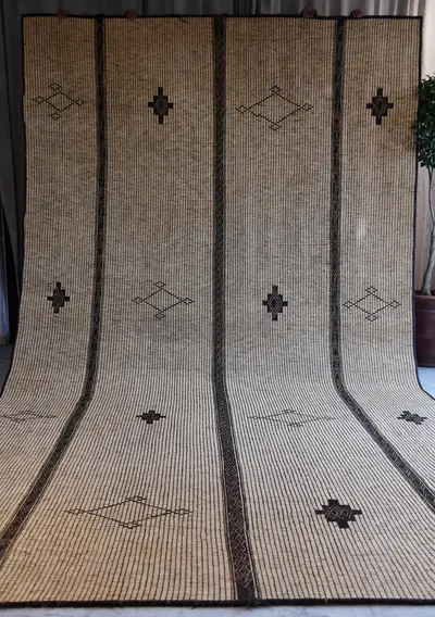 Izil — Vintage Tuareg Mat (C2T3)