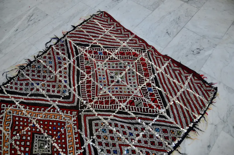 Kilim Handira Berber Rug (K7) - photo 4