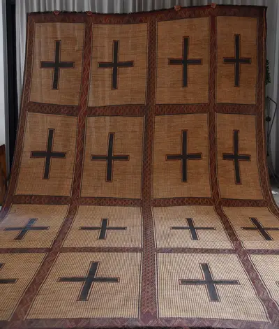 Tazurt — Vintage Tuareg Mat (V104)