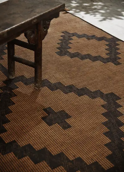 Tanit — Vintage Tuareg Mat (V16)